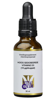 Vitamin D3 15 mcg Drops - 30 ML