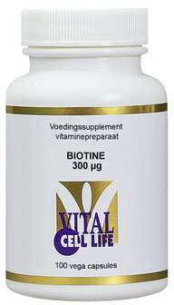 Biotin 300mcg (vitamin B7)