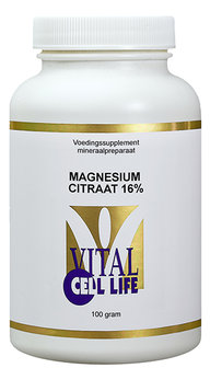 Magnesium citraat poeder 160 mg