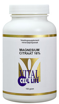 Magnesium citrate powder 160 mg