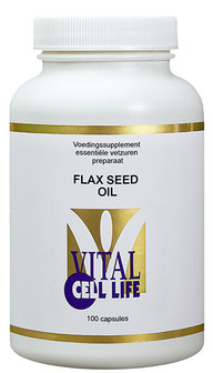 Flax Seed Oil - Zuivere Lijnzaadolie 1000 mg