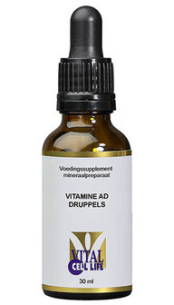 Vitamine druppels AD - Vital Cell Life (30ml)