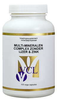 Multi-Minerals complex  without iron and zinc