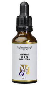 Vitamine D3&amp;K2 druppels  (30ml)