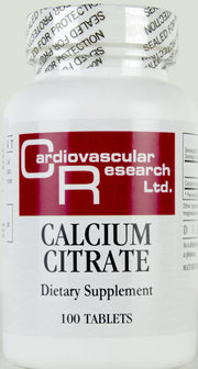 Calcium Citraat 165 mg (binnenkort wordt deze geleverd in capsules)