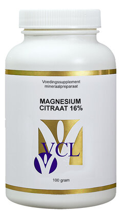 Magnesium citraat poeder 160 mg